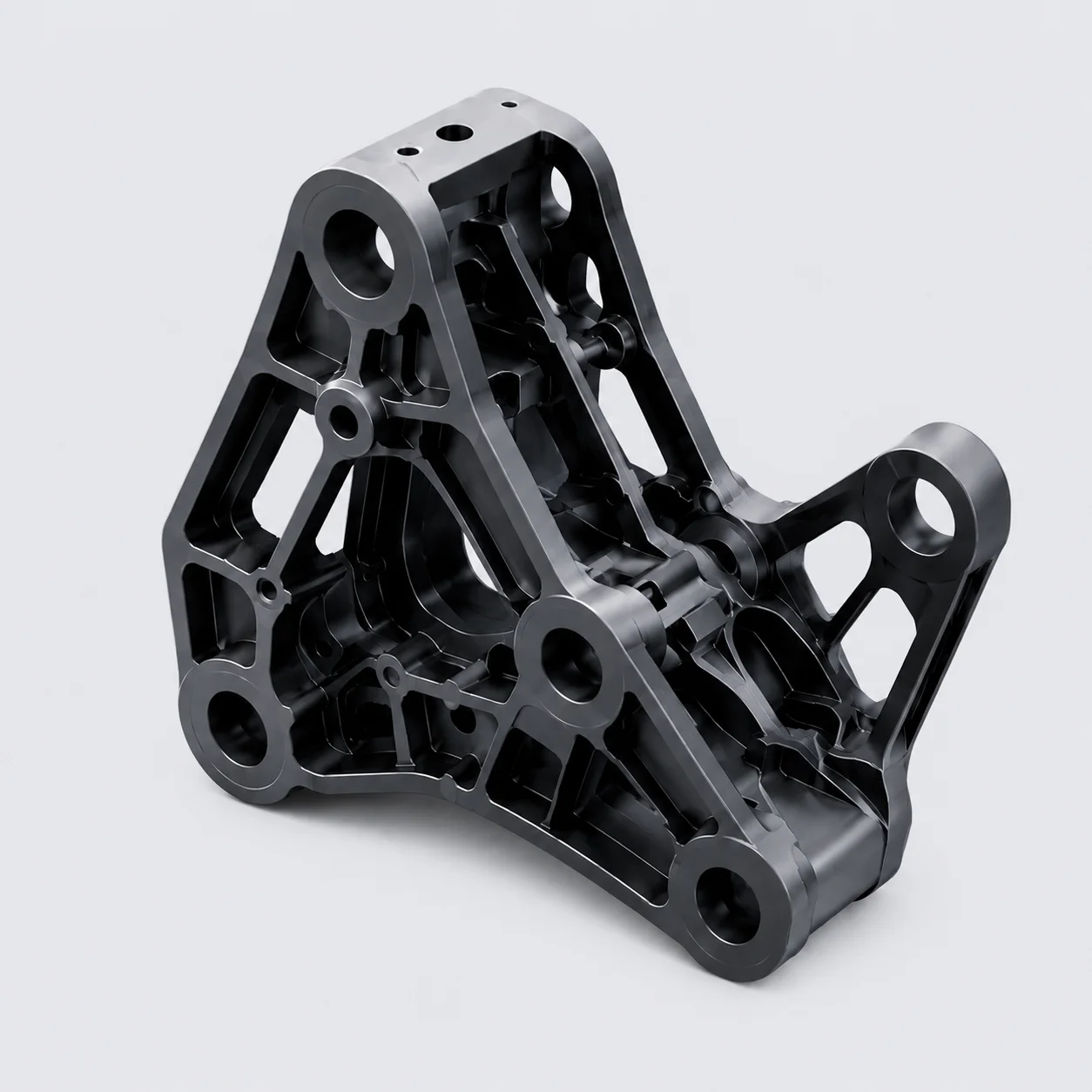 Detailed 3D model of an engineering component