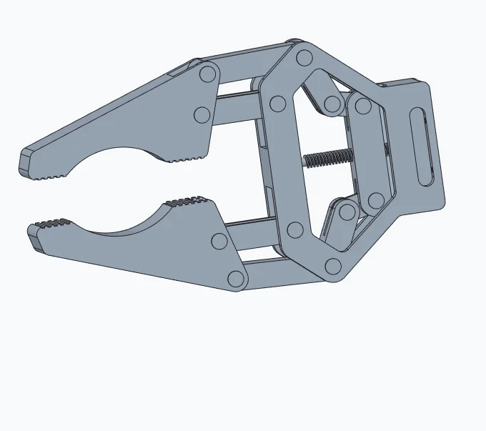 3D model of a mechanical gripper component