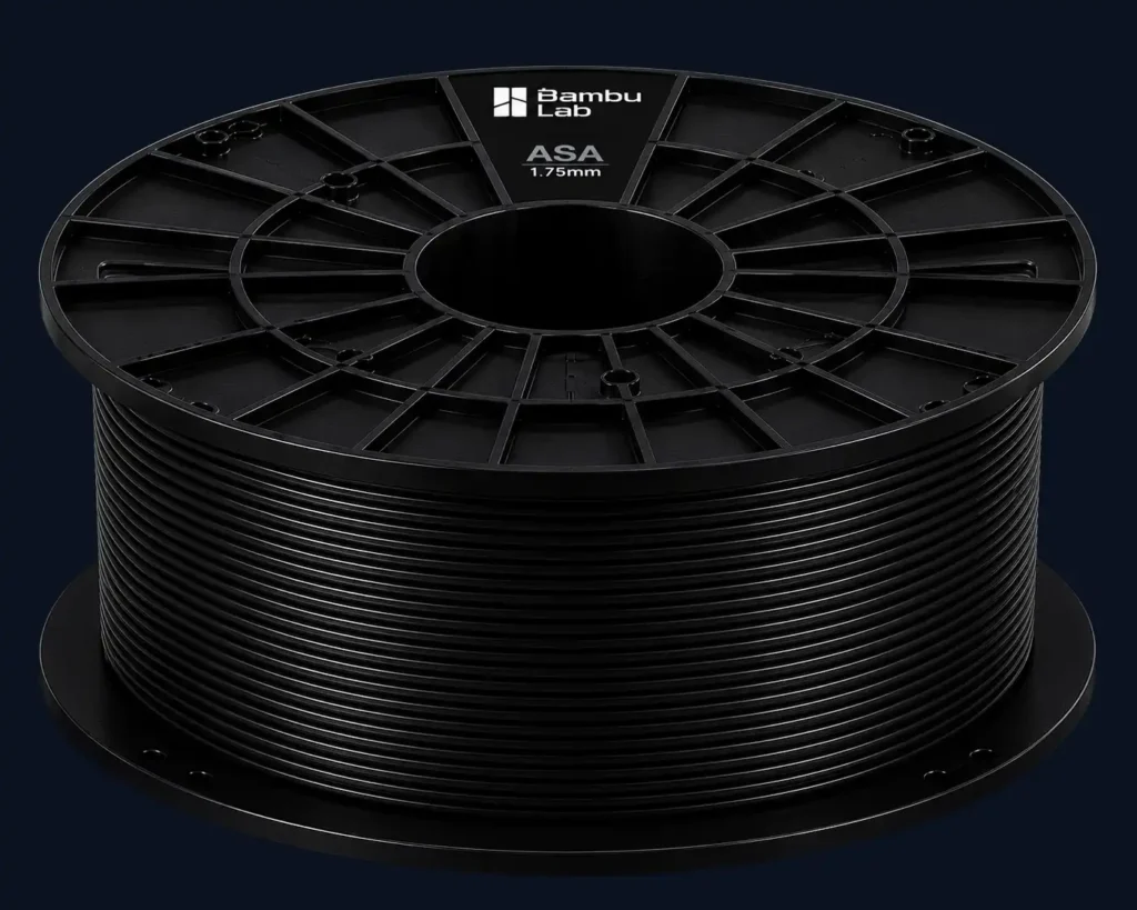 ABS ASA filament spool for 3D printing